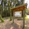 Infotafel am Wegesrand