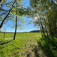 Ausblick am Verbindungsweg Richtung CVJM-Jugendbildungsstätte