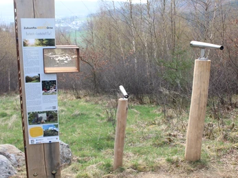 Liege am ZunkunftsWERTER Ort "Landschaft pur"