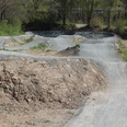 Dirtbike Strecke am Skaterpark