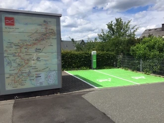 E-Ladestation in der Ortsmitte Burbach