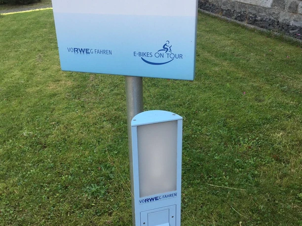 E-Bike Ladestation am Rathaus