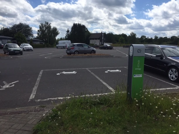 E-Ladestation am Flughafen