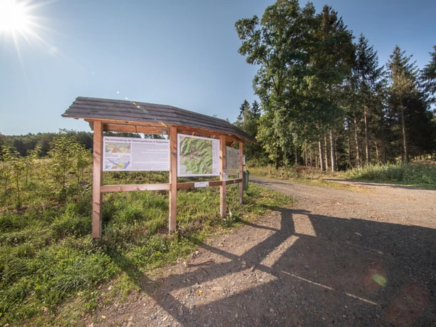 Schautafel auf der Eiecke
