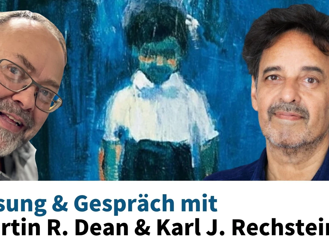 Banner Lesung Dean Rechsteiner