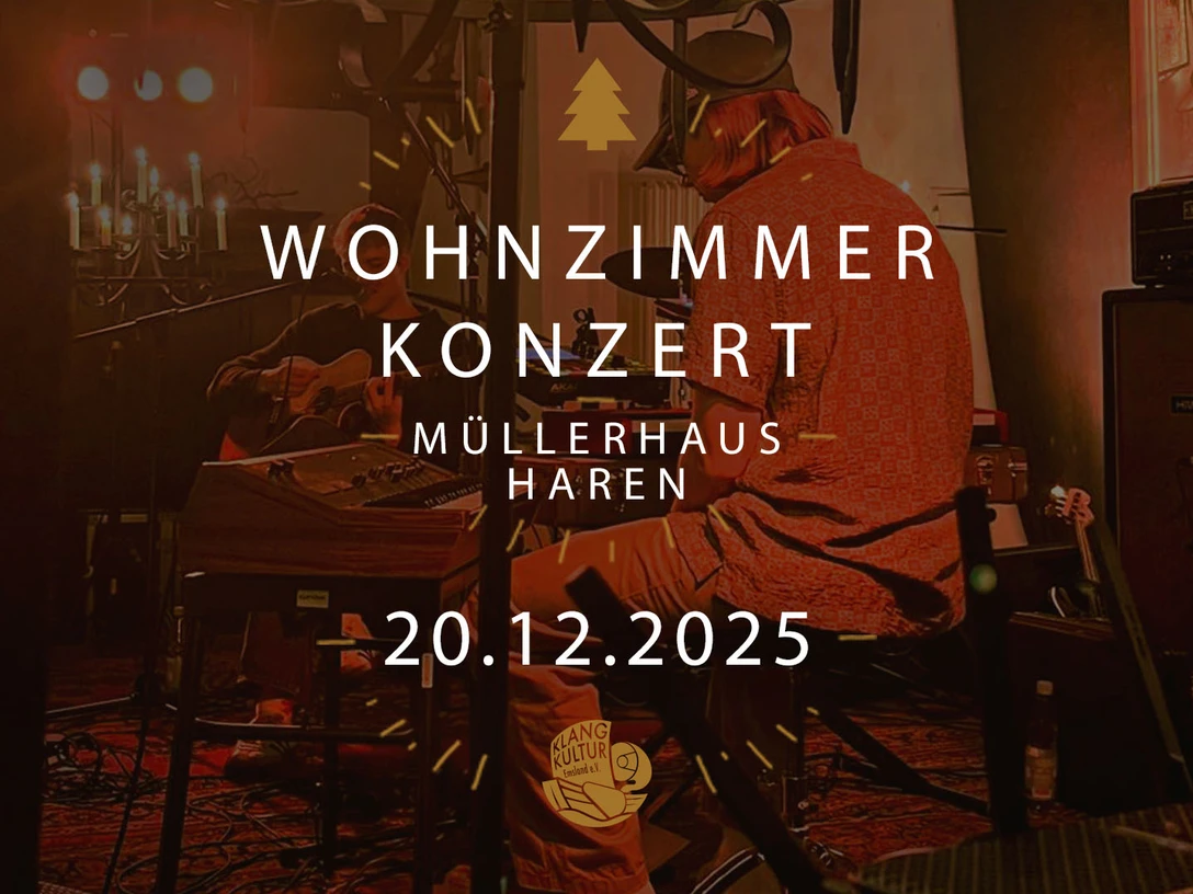 WZK25_Info_Ticketshop_16x9.jpg Musiker spielt Gitarre in stimmungsvoll beleuchtetem Raum beim Wohnzimmerkonzert Haren 2025