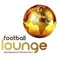 Soundshine Football Lounge gold.jpg Plakat Football Lounge mit einem goldenen FußballPoster Football Lounge with a golden soccer
