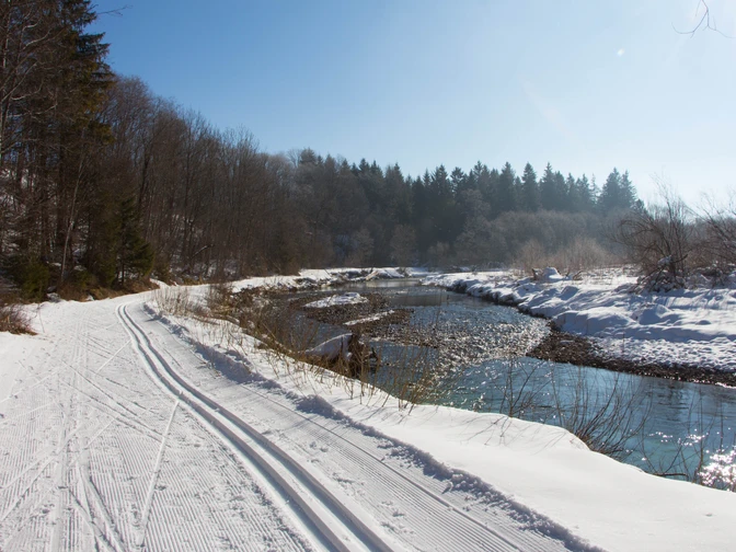 Langlaufloipe Kochelfilz