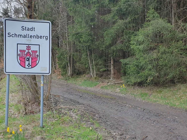 Infoschild Stadt Schmallenberg
