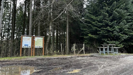 Wanderportal und Wanderparkplatz Birkenbrauk