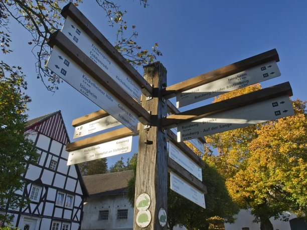 Die Wegekennzeichen in der Ferienregion Eslohe