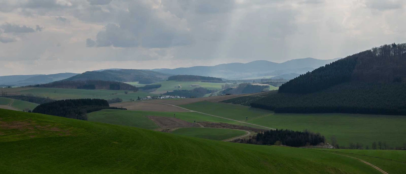 Blick Richtung Dorlar