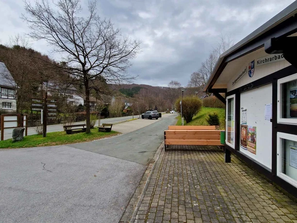 Wanderportal und Wanderparkplatz Kirchrarbach