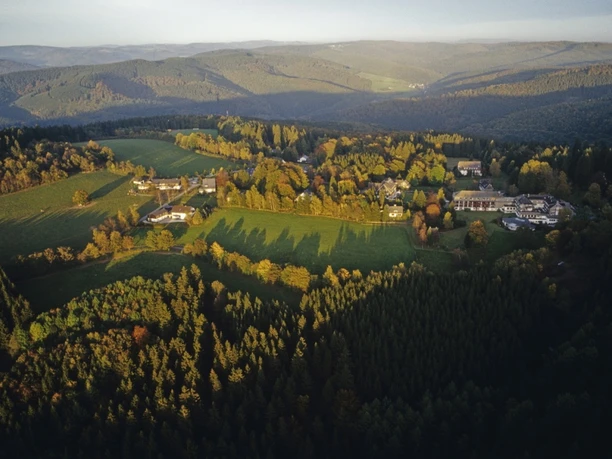 Blick über Jagdhaus