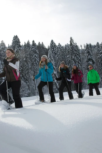 Schneeschuhwandern in Obertal - Buhlbach