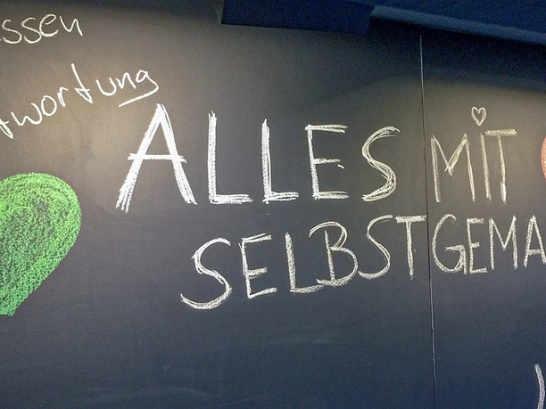 Gastraum / Tafel von "Chef kocht" in Homburg