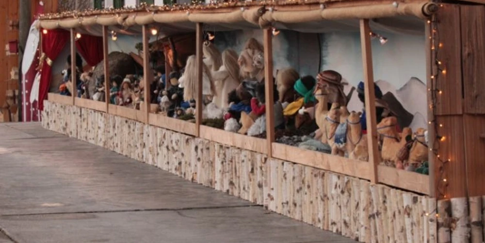 Weihnachtskrippe auf dem Berchtoldshof