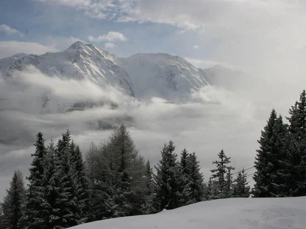 Blick vom Balkon aufs Bettlihorn