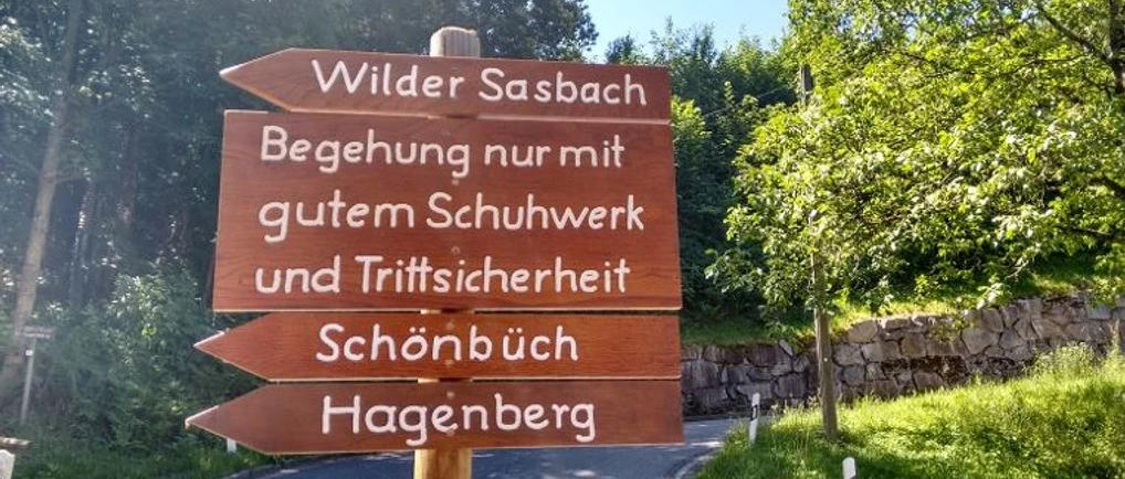 Wilder Sasbach "Über Stock und Stein"