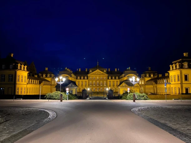 Das Residenzschloss in der Nacht @c.wagener