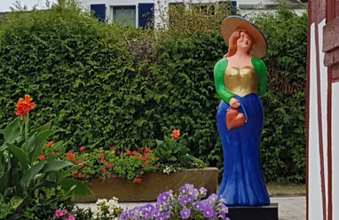 Bella im Kneipp-Kurgarten Neukirchen