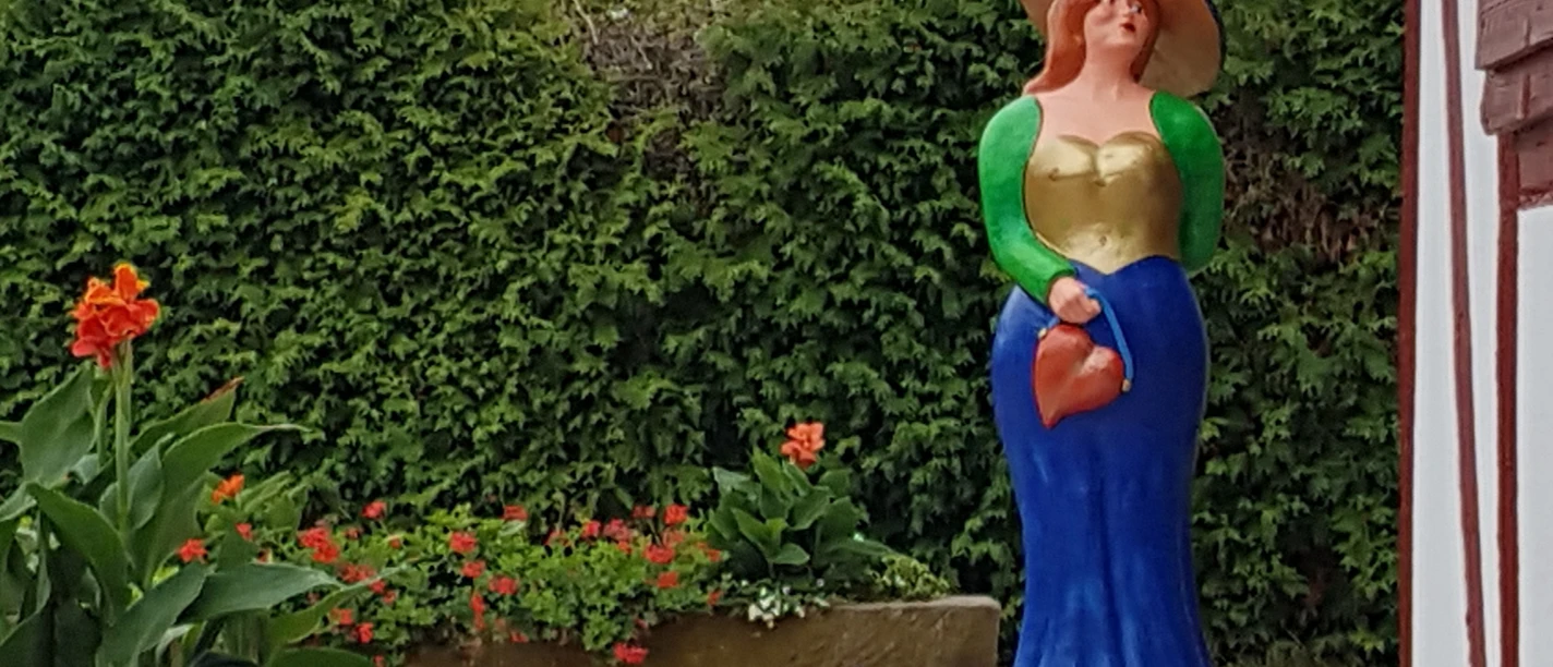 Bella im Kneipp-Kurgarten Neukirchen