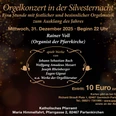 Orgelkonzert in der Silvesternacht