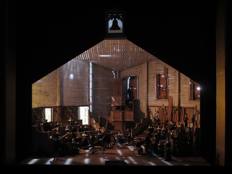 Verkehrshaus Filmtheater Oper les puritains intro