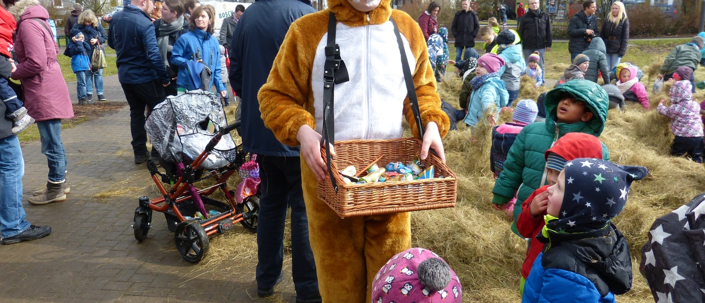 Osterhase auf der Gerichtswiese Hilchenbach