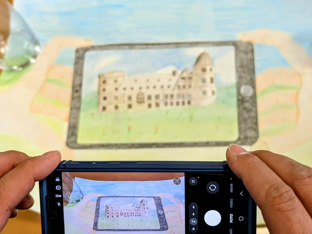 Malwettbewerb Wewelsburg Zeichnung Wewelsburg