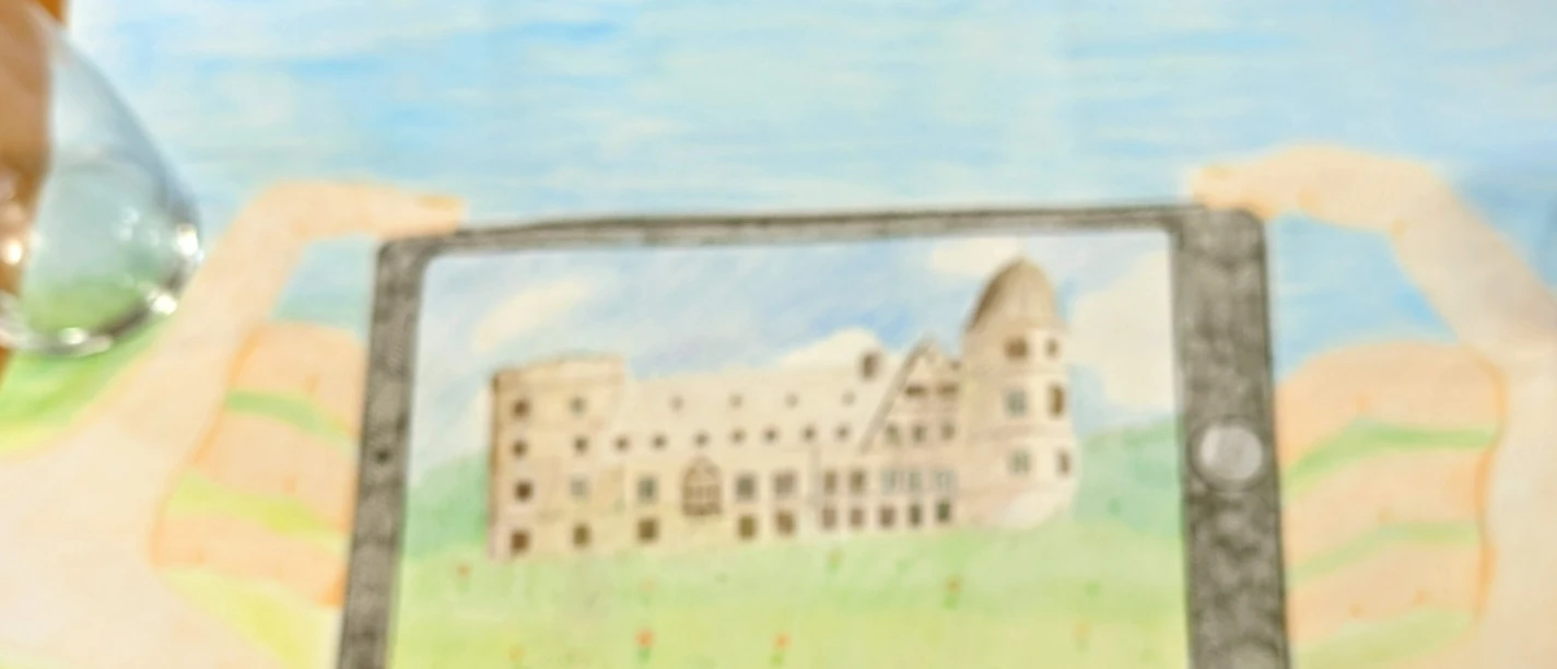 Malwettbewerb Wewelsburg Zeichnung Wewelsburg