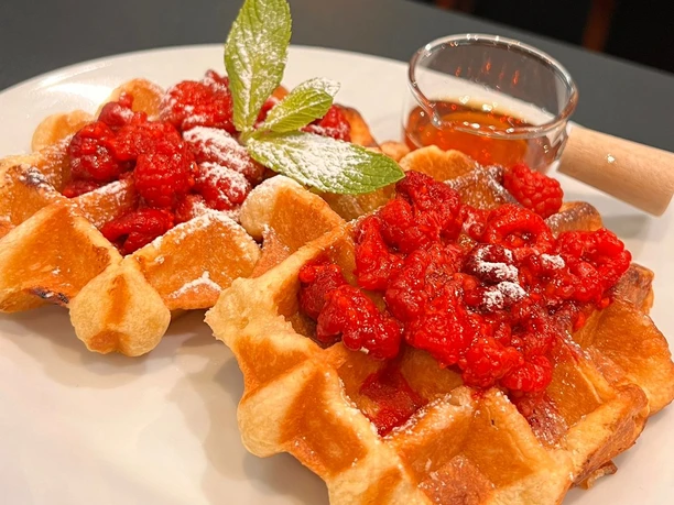 Dessert in a taburettli