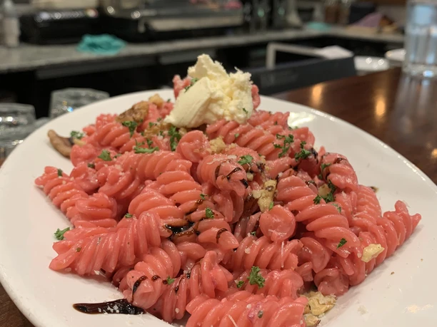 Pasta at Taburettli Lucerne