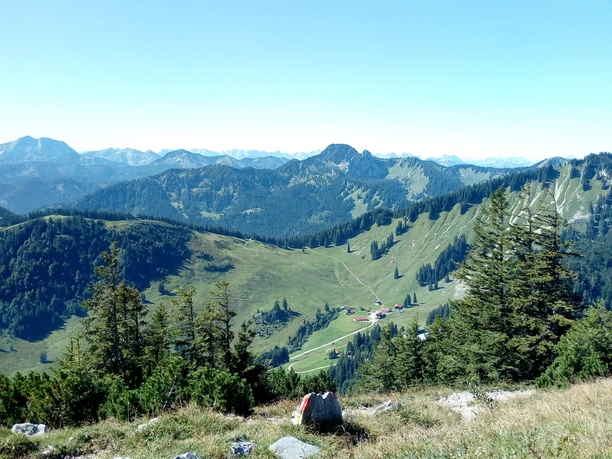 Blick zurück Richtung obere Firstalm