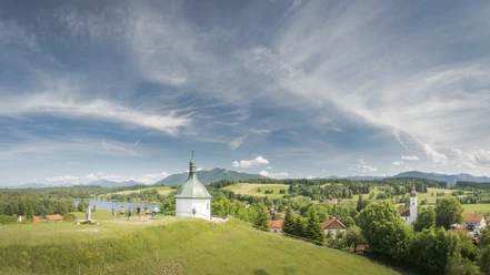 Kriegergedächniskapelle in Bad Bayersoien Naturpark Ammergauer Alpen für BayTM