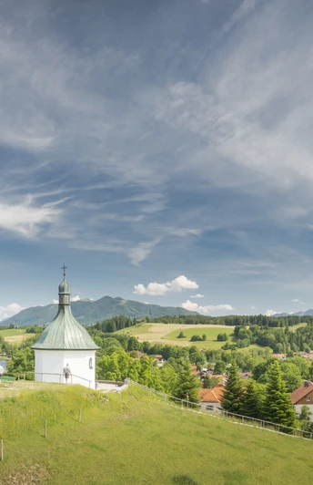 Kriegergedächniskapelle in Bad Bayersoien Naturpark Ammergauer Alpen für BayTM