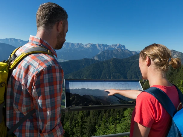 Bergtour - Laber, am Gipfel