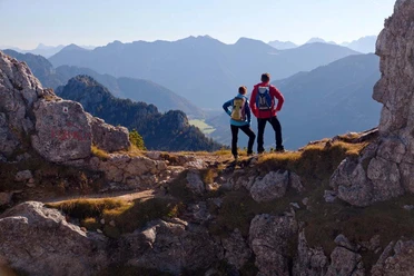Hüttenwanderung - königliches Hüttenquartett