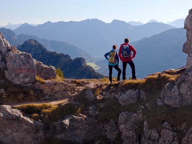 Hüttenwanderung - königliches Hüttenquartett