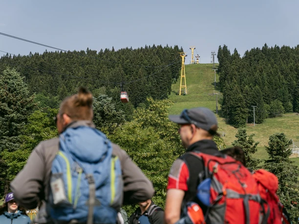 Skihang am Fichtelberg