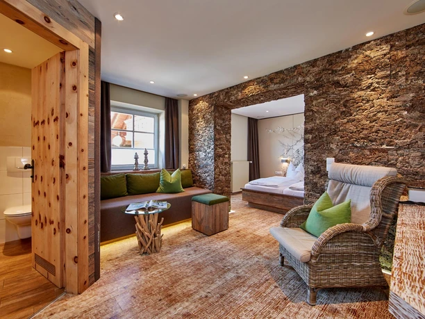 Junior-Suite Bergheuer, Landhotel zum Bad, Krün