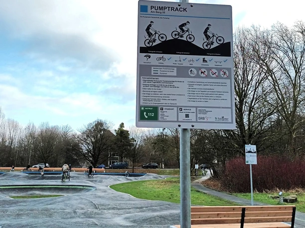Die Pumptrackanlage in Salzgitter-Gebhardshagen