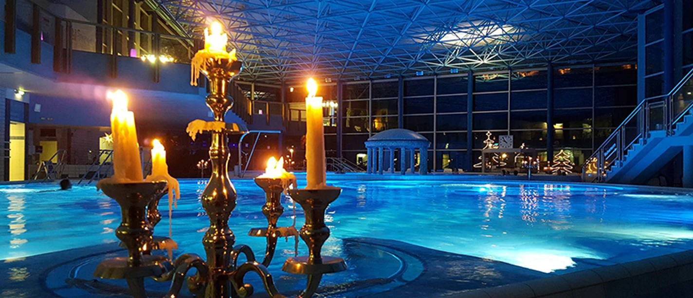 SpessartLichter in der Spessart Therme SpessartLichter in der Spessart Therme