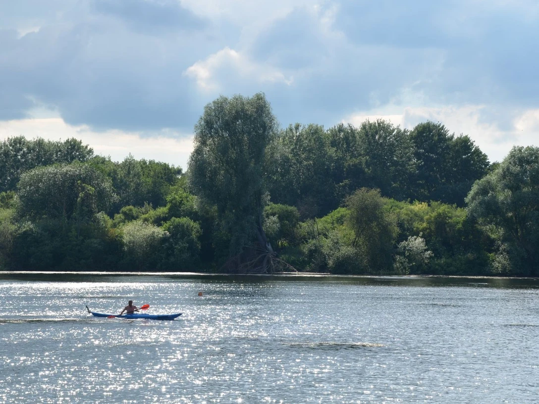 Kanufahren auf dem Salzgittersee