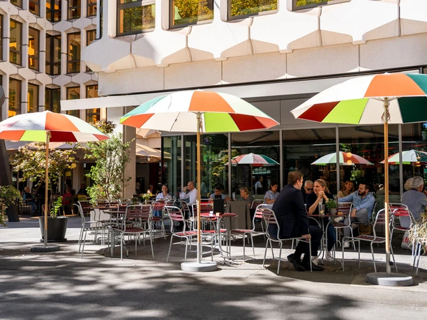 Terrace of the db public house