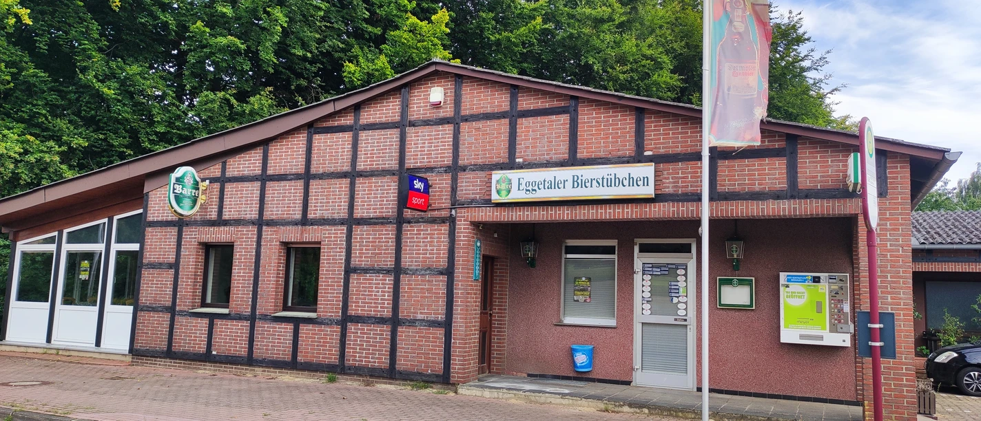 Eggetaler Bierstübchen Das Bild zeigt eine Außenansicht des "Eggetaler Bierstübchens"