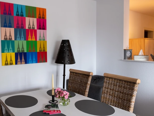 Ferienwohnung "Am Klosterhang" Esstisch 1