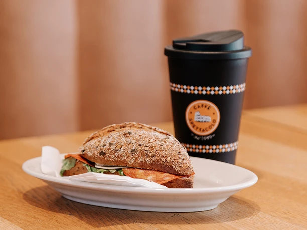 Sandwich im Caffè Spettacolo
