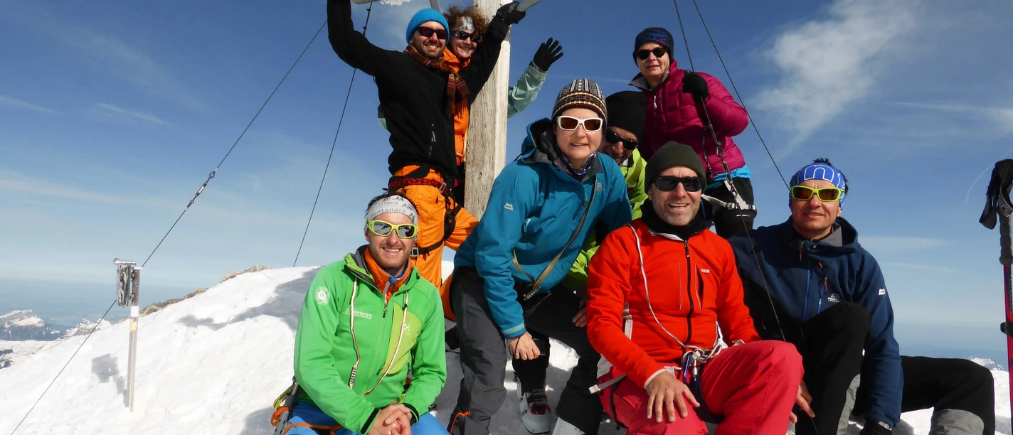 Skitouren Gemsfairenstock Clariden Urnerboden Alex Gisler P1040759