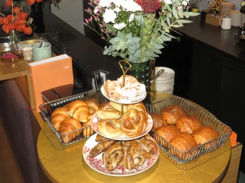 Pastries at Café Chapeau